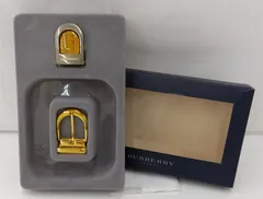 【現状品】BURBERRY　バーバリー　ベルトバックル２個(内１個未使用品)　箱付き　E-128のサムネイル