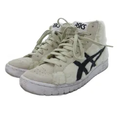 アシックス asics × ATMOS コラボ tiger ポイントゲッター GEL-PTG MT ファー スニーカー ハイカット アイボリー JP26 /HW IBO95
