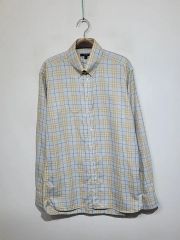極美品☆バーバリー ロンドンイングランド メガチェック 長袖 シャツ 