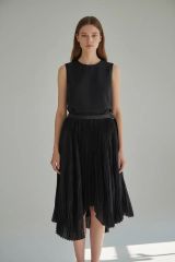 LUDLOW ロンハーマン別注 フクレジャガードギャザースカート