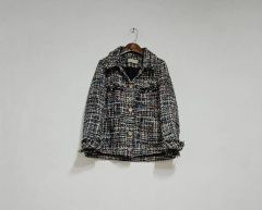 ADAM ET ROPE' ワイドスリーブノーカラーショートコート - メルカリ