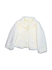 jakke ジャッキー フェイクファー ジャケット コート Sサイズ ハート 