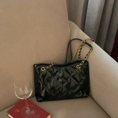 希少色 Turtle ブルー 青 亀革 チェーンショルダーバッグ エキゾチック