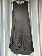 MM6 Maison Margiela ブラック ノースリーブ ロング ONE PIECE (66 77 サイズ)