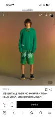 アンダースンベル MOHAIR CREW-NECK SWEATER/Lのサムネイル