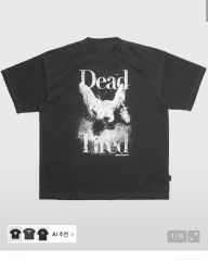 44 LABEL GROUP DOGプリントTシャツ 黒 - メルカリ