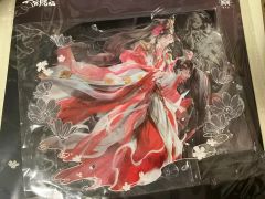 A4クリアファイル 絵師100人展大阪関西万博 藤ちょこ 「七宝花鳥美人図