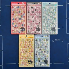 【正規品】ボンボンドロップシール サンリオ moji / ハローキティ スタンダード / ハローキティ クール / ポチャッコ / ポムポムプリン / はぴだんぶい / 5枚セット / サンリオもじ / サンリオ文字