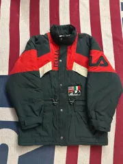 FILA ITALIA ダークグリーン キルティングジャケットのサムネイル