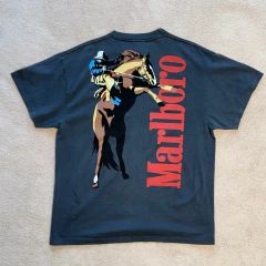 雰囲気抜群 マルボロ Marlboro マルボロマン ビンテージ Tシャツ 