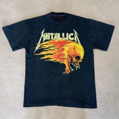 METALLICA メタリカ Tシャツ シングルステッチ ツアーT 90s | Mercari