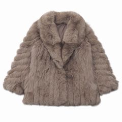 ■美品■FOX フォックス 毛皮 シルバーフォックス 大判 ショール ストール ティペット ファー 毛皮 ロング ブランド古着【中古】20241206/RA1828 □美品□FOX フォックス 毛皮 シルバーフォックス 大判 ショール
