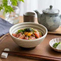 小石原焼 飯椀 茶碗 飛鉋 直径約12cm 柳瀬本窯元 陶器 器 食器のサムネイル