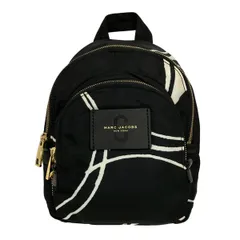 MARC JACOBS(マークジェイコブス) リュックサック - M0013622 黒×白 ミニバッグ レザー