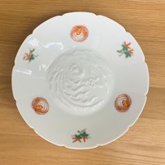 深川製磁 鳳凰 大皿 深鉢 白磁 無地 盛り鉢 陽刻 ホウオウ - メルカリ