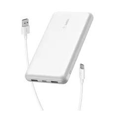 <ナ>【新品】 Belkin モバイルバッテリー 20000mAh BPB012btWH (ホワイト)のサムネイル