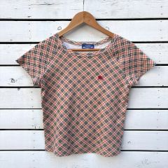 BURBERRY BRIT バーバリー ブリット 半袖 カットソー ノバチェック BURBERRY BRIT バーバリー ブリット 半袖 カットソー ノバチェック M