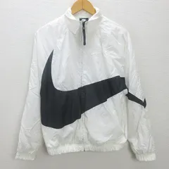 t■ナイキ/NIKE HBR STMT WOVEN JACKET ウーブンジャケット■白【XS】men's/71【中古】■
