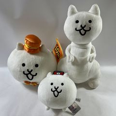 냥코 대전쟁 봉제인형 상품 BIG 3점 정리 상품 고양이 고양이 드래곤 10주년 캠페인 ver 등 현상품