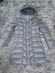 THE NORTH FACE フード付きダウンジャケット Lサイズ グレー系 - メルカリ