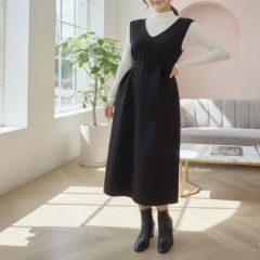 最終値下未使用に近いアベニールエトワールジョーゼットVネック 