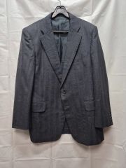ISAIA イザイア セットアップ スーツ グレー ストライプ 44 8R - メルカリ