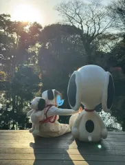 ムチャムチャディオ 虎柄 ボア 帽子 SNOOPY 2のサムネイル