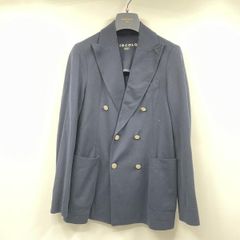 極美品 チルコロ ダブルブレスト テーラードジャケット 金ボタン ネイビー 46 極美品 チルコロ ダブルブレスト テーラードジャケット 金ボタン