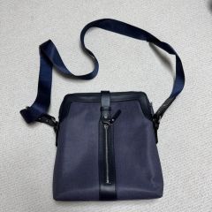 関野義久作】 非売品 牛革 2WAY トラベル ボストンバッグ ネスカフェ