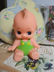 非売品キューピー 50周年記念 ドール3体 収納ボックス キーホルダー