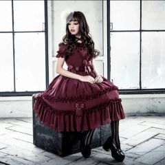 AND ROMEO アンドロミオ フリルドレス ワンピース ロリィタ - メルカリ
