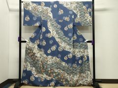 別誂トールサイズ訪問着正絹袷創作品 - メルカリ
