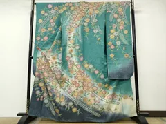 平和屋着物●豪華振袖　作家物　辻が花　絞り　暈し染め　金彩　正絹　逸品　CABF3333ut