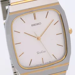 ★良品 SEIKO セイコー ドルチェ 9531-5140 QZ 動作品 コンビ タングステンのサムネイル