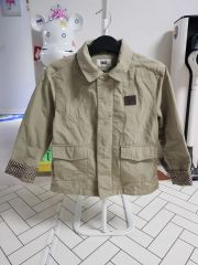 新品】120cm男の子向けドナルドダック/グラデーション中綿ジャケット