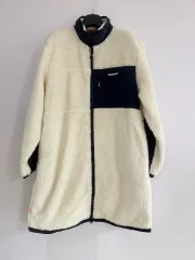 Timberland ティンバーランド シープ スキン ファー フリース (シープ スキン ロング丈 ボア) アイボリー 新品のサムネイル