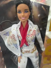 ヴィンテージ バービー人形 エルヴィス・プレスリー ぬいぐるみ 未開封