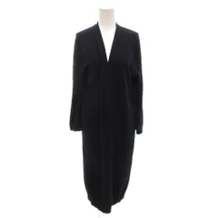 マックスマーラ ウィークエンドライン MAX MARA WEEKEND LINE ロングカーディガン シルク 絹 M 紺 ネイビー /FF ■GY62のサムネイル