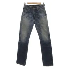 リーバイス Levi's 505 デニムパンツ ジーンズ W28L33 スリムテーパード インディゴブルー /AE ■GY61