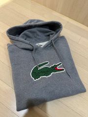 再入荷✓ラコステ トレーナー パーカー スウェット グレー lacoste 