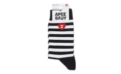 A BATHING APE アベイシングエイプ 正規品 エイプ LINE レディース 靴下