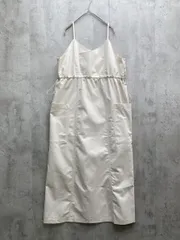 新品 Bou Jeloud ブージュルード ウエストドロストキャミ ワンピース sizeF/ナチュラル ◇■レディース