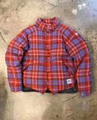 A BATHING APE チェック パータン ダウンのサムネイル
