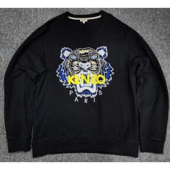 大人気 KENZO トラ刺繍 ブラック スウェット L ゴールド 金 - メルカリ