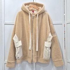 HINSON 別注 リラックスフィット 後染め ブロード アノラックパーカー 