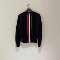 2サイズ Thom Browne ミラノステッチ RWB ニット セーターのサムネイル