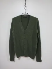 8seconds Vネック カーディガン カーキ 260105