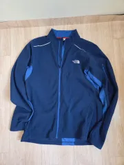 THE NORTH FACE ザ・ノース・フェイス ネイビー色 薄い起毛 ジャケットm