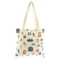 ケイトスペード KATE SPADE × スターバックス STARBUCKS トートバッグ ワンショルダー キャンバス 総柄 マルチカラー /XZ ■GY99のサムネイル