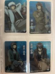 銀魂 クリアカード 箔押し 4枚セット - メルカリ